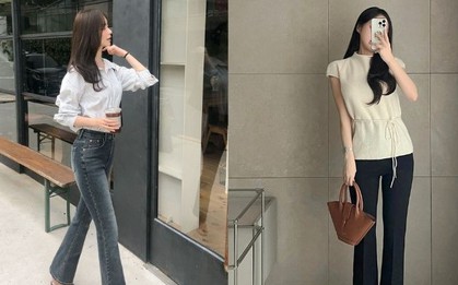 4 mẫu quần kéo chân dài "miên man", đi giày bệt thôi cũng tôn dáng