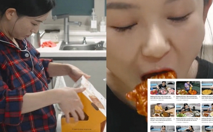 “Thánh mukbang” 14 triệu follow từng bị ném đá vì bầu vượt mặt vẫn ăn cay uống bia bất ngờ tuyên bố tạm dừng hoạt động