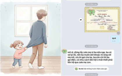 Bố chặn liên lạc với con vì có vợ mới: Không ở được với nhau là chuyện của người lớn nhưng đừng nói lời "cạn tình" với con cái mình