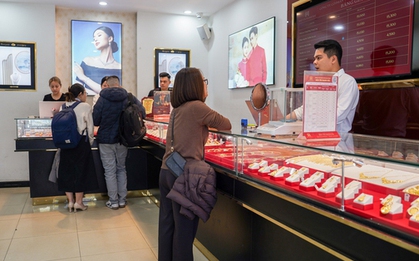 Giá vàng nhẫn, vàng miếng sáng ngày 6/1