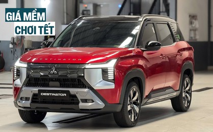 Thêm kèo mua Mitsubishi Destinator giá mềm chơi Tết: Thực tế còn từ 745 triệu đồng, vẫn rẻ hơn Territory