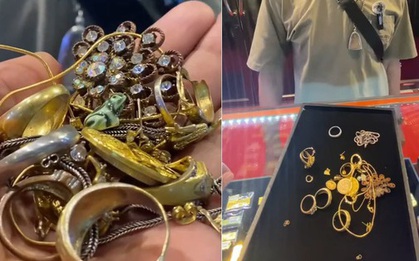 Nhặt được vàng ở bãi rác, người đàn ông mang đi kiểm tra thì sốc nặng