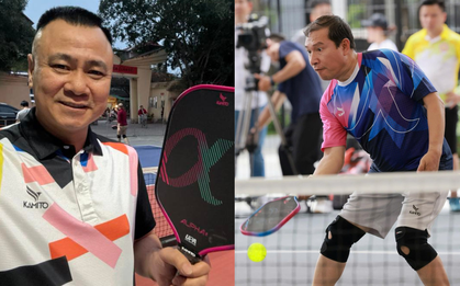 Dàn nghệ sĩ Táo Quân mê tít pickleball, một gương mặt còn giành luôn chức vô địch