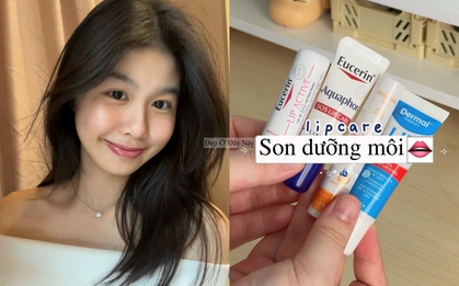 Sau hàng chục lần đổi son dưỡng, đây là 4 thỏi giúp môi tôi mềm mịn trở lại