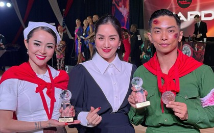 Lo Khánh Thi ghen, Phan Hiển và bạn nhảy Thu Hương không bao giờ nói chuyện riêng