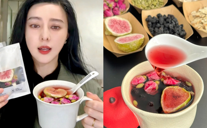 Học lỏm Phạm Băng Băng công thức nước uống này mỗi sáng, da căng mọng bất chấp cam thường