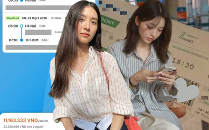 Chốt mua vé máy bay 12 triệu về Hà Nội ăn Tết dù lương tháng 13 triệu