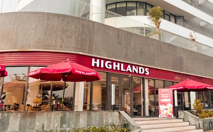 Thông báo của Highlands Coffee