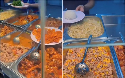 Thực khách Trung Quốc "review" nhanh canteen Đại học Hà Nội, chỉ dùng 2 chữ mà nói lên tất cả
