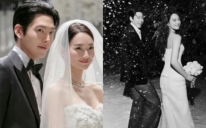 Lộ cảnh tượng Shin Min Ah - Kim Woo Bin trong đám cưới, đàng gái khóc còn thái độ của đàng trai mới đáng bàn!
