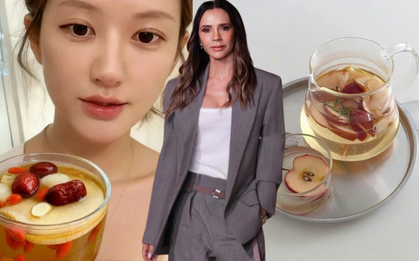 Ly nước sáng da, dưỡng nhan lâu dài của Triệu Lộ Tư và Victoria Beckham