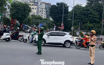 Ngày đầu phân luồng loạt tuyến đường làm Metro số 2 ở TPHCM