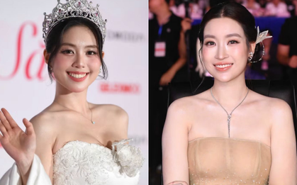 Hoa hậu Đỗ Mỹ Linh khoe nhan sắc nổi bật giữa dàn nàng hậu gen Z tại Chung khảo Hoa hậu Việt Nam 2026