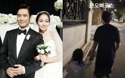 Bà xã Lee Byung Hun hiếm hoi đăng ảnh con, vóc dáng quý tử 12 tuổi gây bão