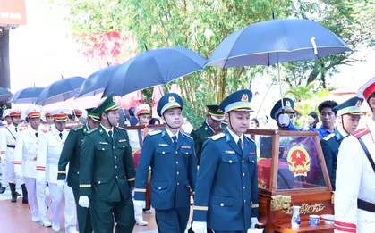 Hình ảnh tổng duyệt Lễ truy điệu, đưa hài cốt 731 liệt sĩ ở Công viên Lê Thị Riêng về nơi an nghỉ