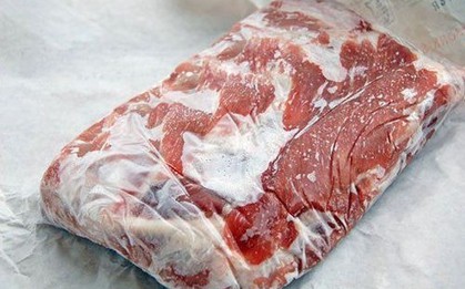 Lời khuyên đến các gia đình cấp đông thịt lợn trong tủ lạnh