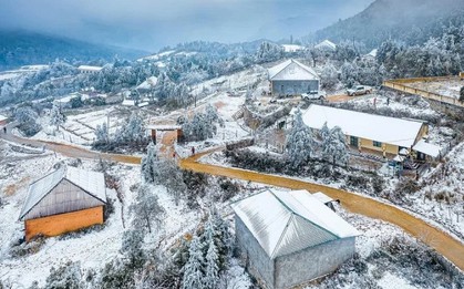 Phát hiện đỉnh núi cao 2.860 m ở Việt Nam, từng lạnh -5°C, mùa đông băng phủ trắng đẹp như trời Âu