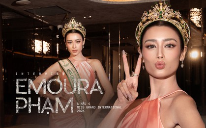 Á hậu 4 Miss Grand 2026 - Emoura Phạm: "Tôi tin tưởng lựa chọn của ông Nawat"