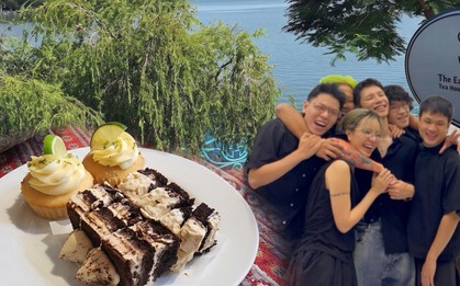 Phát hiện tiệm bánh MCK dặn mua bằng được vào ngày ra album: 120.000 đồng một miếng, lớn tới mức nhiều khách phải xin mang về