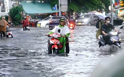 Lời khuyên cho người đi xe mùa triều cường, lụt lội