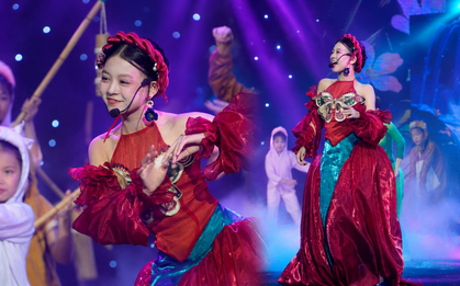 Ali Thục Phương tỏa sáng trên sân khấu "Chắp cánh tuổi thơ": "Bố mẹ là người chắp cánh để em bay với ước mơ của mình"