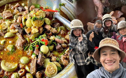 Cảnh tượng hàng chục người xếp hàng chờ mua“ vếch bò”, mỗi ngày chỉ bán 80 bịch giá 15.000 đồng