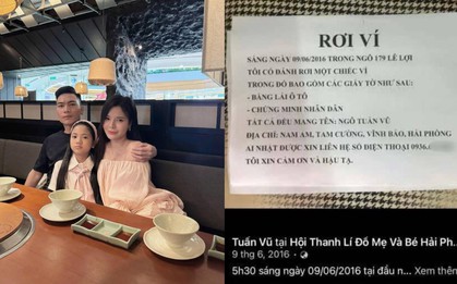 Mất ví tiền có 20 triệu đồng, 10 năm sau người đàn ông ở Hải Phòng nhận tin bất ngờ