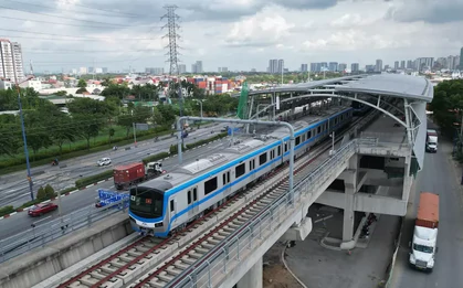 14 lượt tàu metro ở TPHCM bị ảnh hưởng gần 1 giờ do sự cố mất điện
