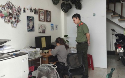 Công an kiểm tra 20 cửa hàng photocopy