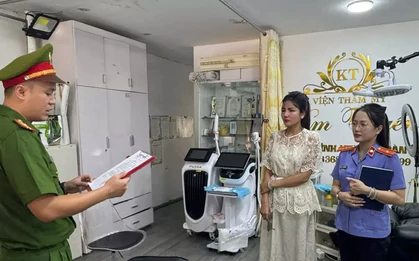 Cắt ghép ảnh để lừa khách, chủ cơ sở thẩm mỹ "chui" bị khởi tố