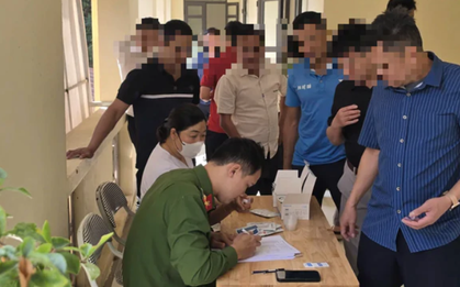 Công an kiểm tra 252 cán bộ, công chức, viên chức, người lao động, cán bộ, chiến sĩ,...