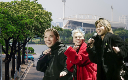 BIGBANG đụng độ hoa sữa Hà Nội