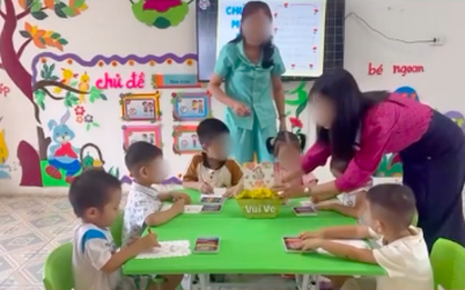 Danh tính 2 nữ giáo viên mầm non tát bé gái 3 tuổi trong giờ học mỹ thuật