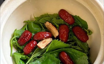 1 chiếc lá 3 công dụng: Đem pha nước thành "thuốc bổ phổi", mắt sáng, gan khoẻ mạnh