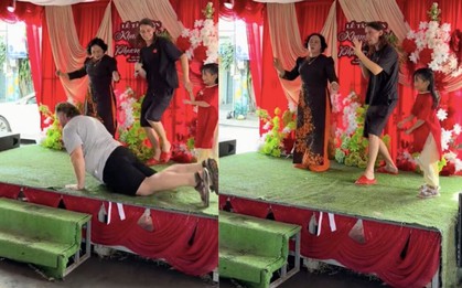 Chàng Tây hát 'Chỉ riêng mình ta' tại đám cưới miền Tây gây sốt mạng xã hội