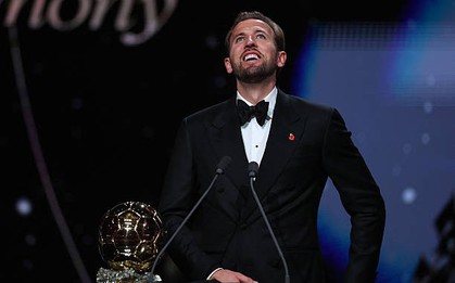 Xuất sắc giành Quả bóng Vàng 2026, Harry Kane bất ngờ nhắc đến người đặc biệt suốt 7 năm qua