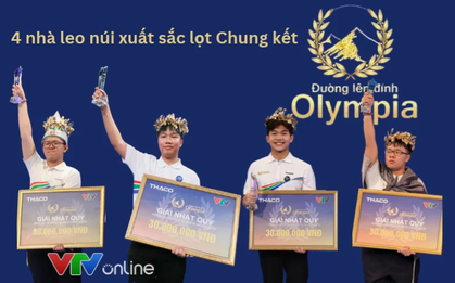 So tài 4 chàng trai cực đỉnh lọt Chung kết Đường Lên Đỉnh Olympia 2026