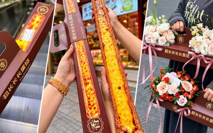 Xếp hàng 3 tiếng, giá mua hộ gấp 3 lần, rồi không ai thèm mua lần hai: Cú sập chóng vánh của chiếc bánh tart “khổng lồ” xứ Trung