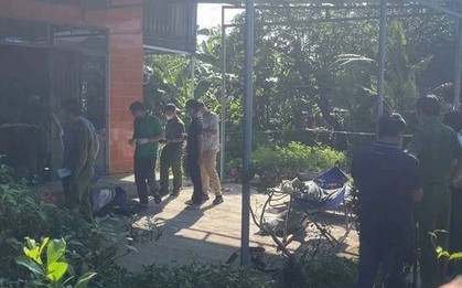 Vụ cháy nhà khiến 2 cha con tử vong: Nghi vấn ông nội khóa trái cửa rồi châm lửa đốt nhà