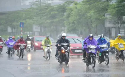 Miền Bắc đón mưa rào