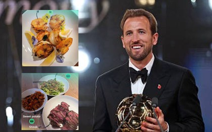 Mâm cơm nhà Harry Kane