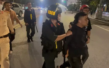 65 thanh, thiếu niên vi phạm giao thông trong một đêm ở Nghệ An