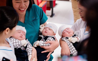 Bệnh viện của vị giáo sư giàu nhất Việt Nam đứng sau ca sinh ba khác ngày tạo kỳ tích đầu tiên trong nước