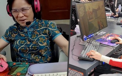Thử tí để biết vì sao con nghiện game, bà mẹ 60 tuổi bỗng hoá streamer triệu view