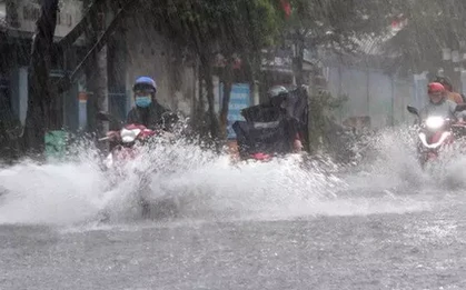 Nhiều nơi sẽ có mưa to đến rất to trong 4 ngày liên tiếp