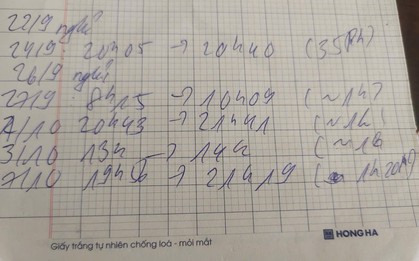 Bảng tính giờ khiến cư dân mạng Việt tranh cãi: Lần đầu thấy phụ huynh chi li kiểu này!