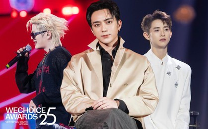 Đường đua nóng nhất lúc này ở WeChoice Awards 2025: Dàn tân binh đua top nghẹt thở, SOOBIN - RHYDER rượt đuổi sát nút