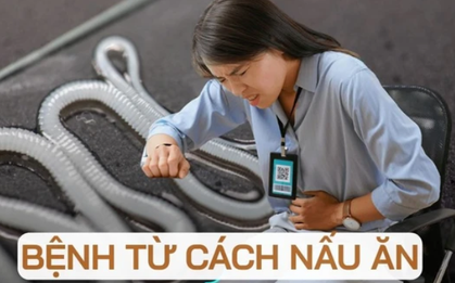 Người phụ nữ 32 tuổi không ăn đồ sống nhưng thải ra ký sinh trùng dài 3 mét: Bác sĩ chỉ ra 1 thói quen nấu ăn gây họa