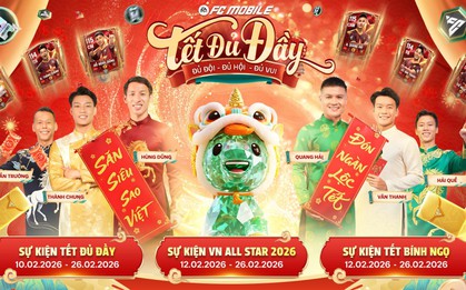 EA Sports FC Mobile Việt Nam đón Tết “đủ đầy” cùng dàn sao Việt, hoàn thiện đội hình 11 chiến binh Sao Vàng