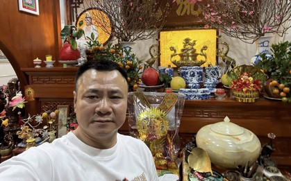 Điều đắt giá nhất trong nhà riêng của NSND Tự Long - Phó Giám đốc Nhà hát chèo Quân đội cận Tết